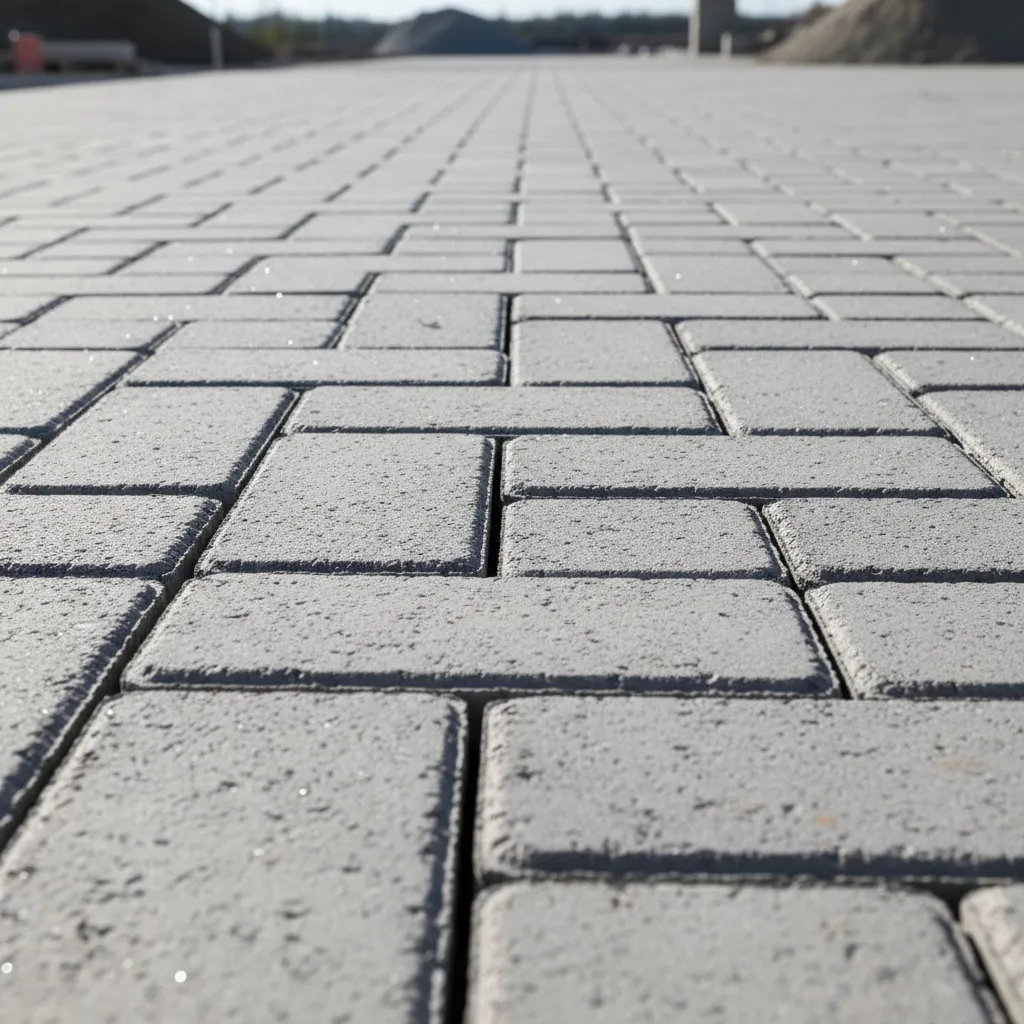 Verlegemuster für Betonplatten: In-Reihe-Verband, Diagonalverband und Blockverband im direkten Vergleich