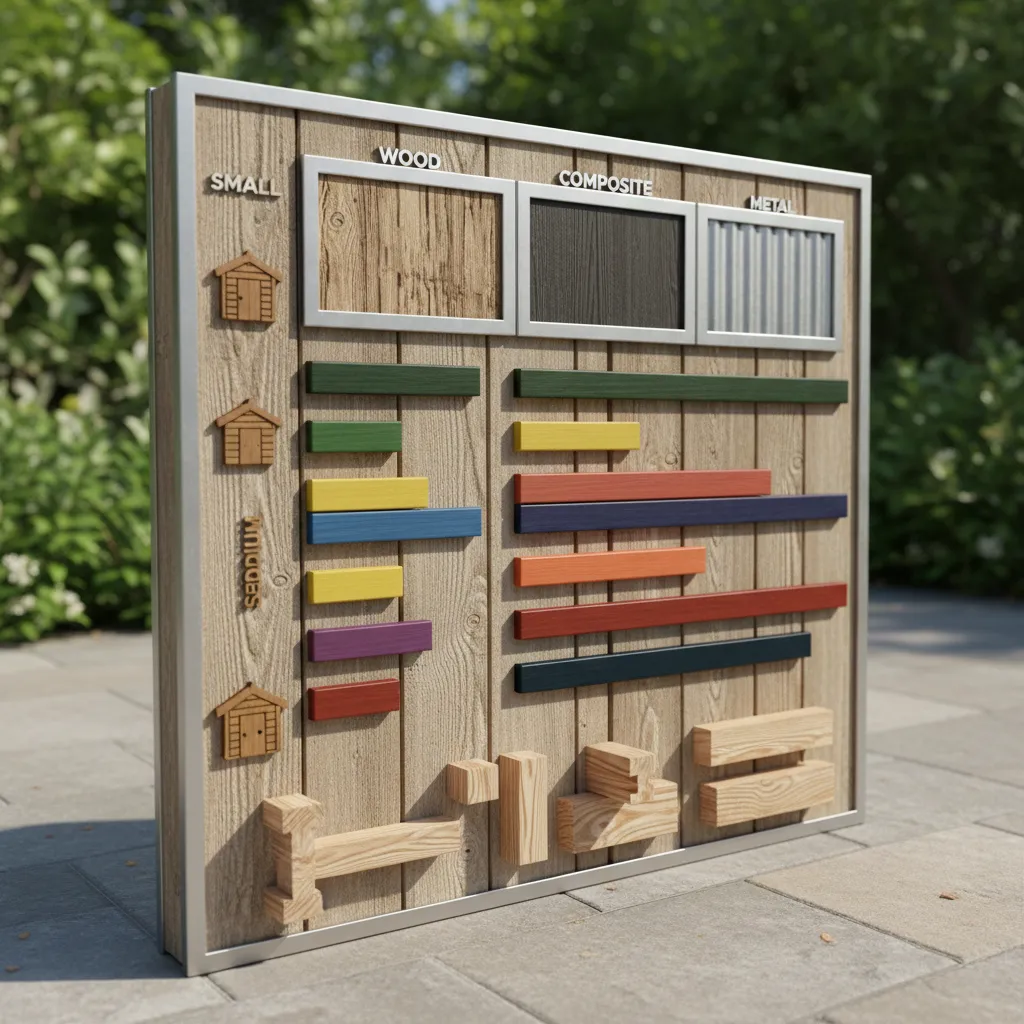 Preisvergleich verschiedener Blockhaus-Modelle und Holzarten für Gartenhäuser
