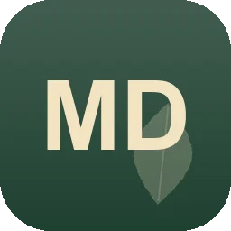 Logo M und d haus und garten